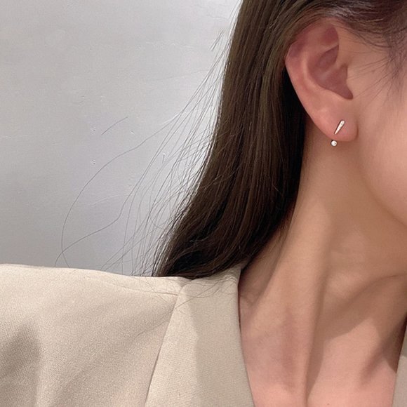 💙💕Last one Dainty Zircon Stud Earrings - Picture 5 of 13